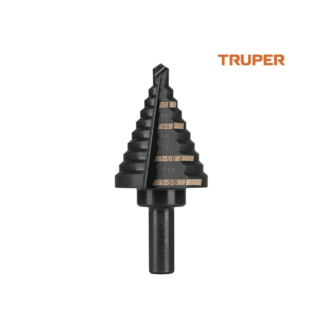 Broca escalonada para metal 10 escalones TRUPER