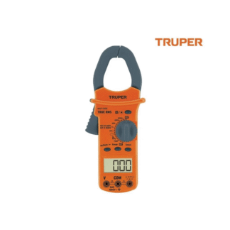Multímetro / Multitester digital para mantenimiento industrial con gancho TRUPER