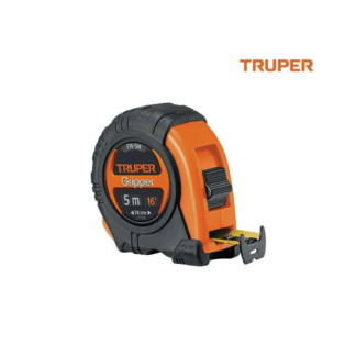 Wincha Gripper 5 m contra impactos TRUPER 14578