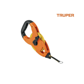 Wincha larga 30 m de fibra de vidrio, tipo cruceta TRUPER 12646