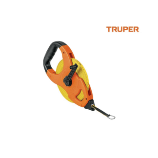 Wincha larga 50 m de fibra de vidrio, tipo cruceta TRUPER 12647