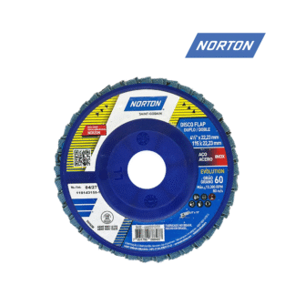 Disco Flap Original 4-1/2" x 7/8" Grano 60 Norton