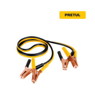 Cables pasa corriente 2 m, 125 A, 10 AWG, PRETUL 22807